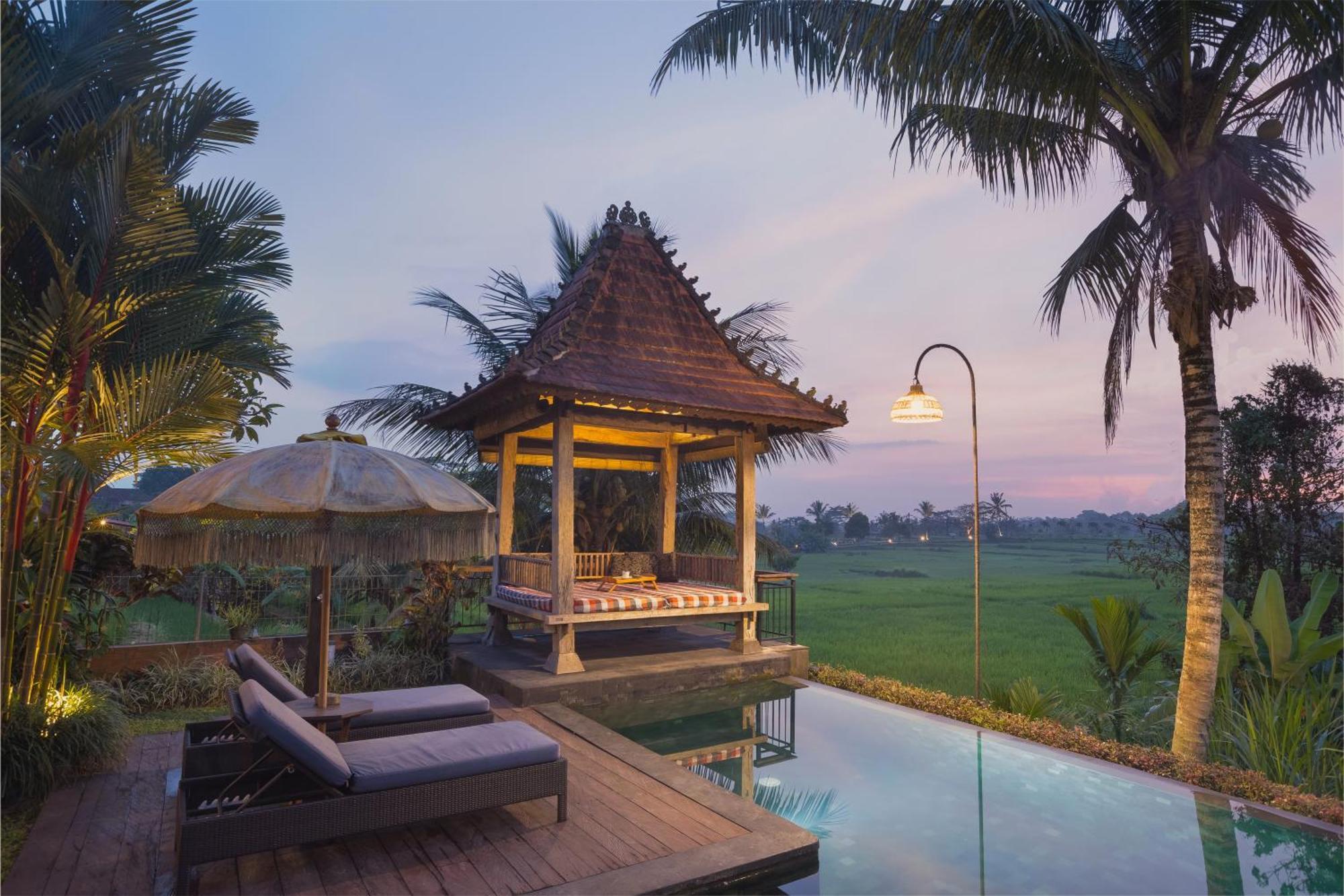 The Joglo At Umah Sunset Villa อูบุด ภายนอก รูปภาพ