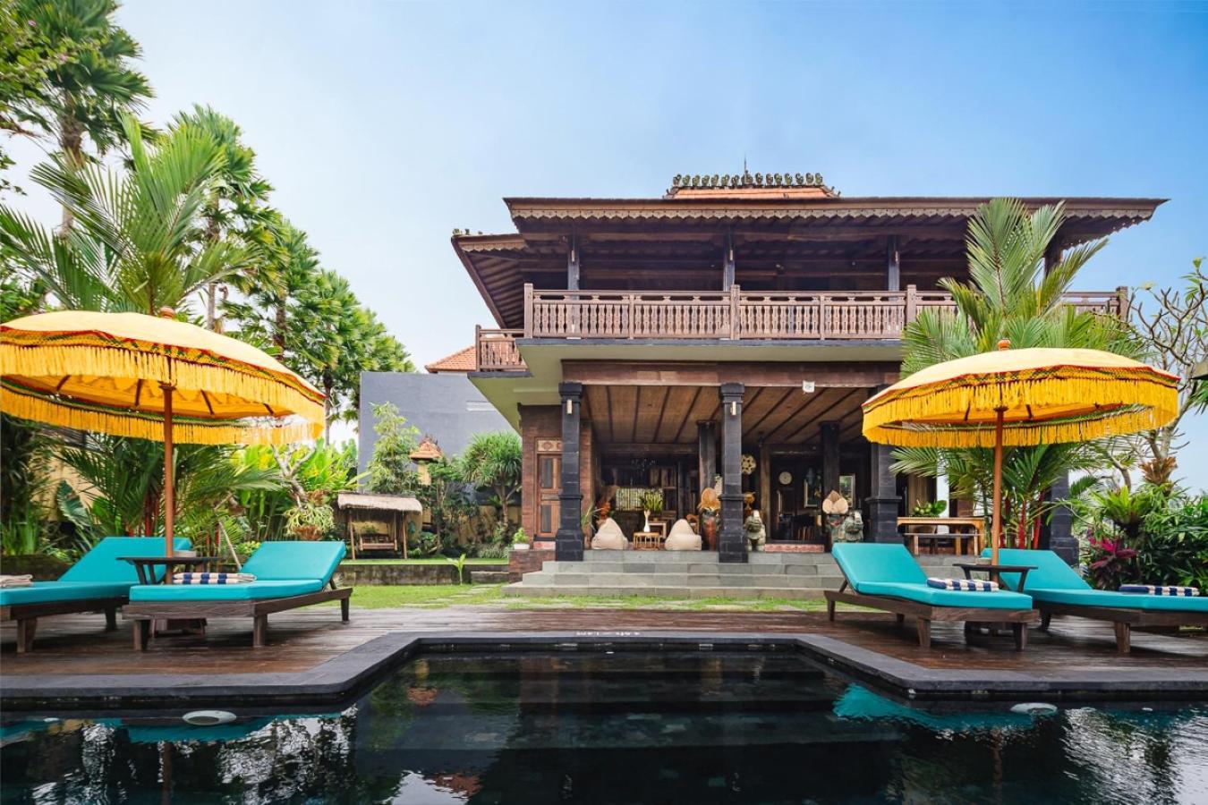 The Joglo At Umah Sunset Villa อูบุด ภายนอก รูปภาพ